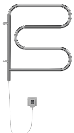 Электро 25 F-обр 600х600 поворотный Полотенцесушитель TERMINUS Нижневартовск - фото 2