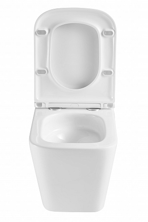 Подвесной унитаз безободковый Terminus Ватикан Монолит 490х340 белый Нижневартовск - фото 7