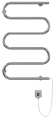 Электро 25 Ш-обр 600х800 Полотенцесушитель  TERMINUS Нижневартовск - фото 2