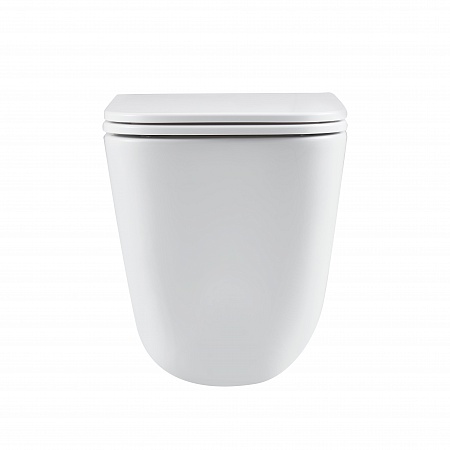 Подвесной унитаз безободковый Terminus Ватикан Монолит 490х340 белый Нижневартовск - фото 6