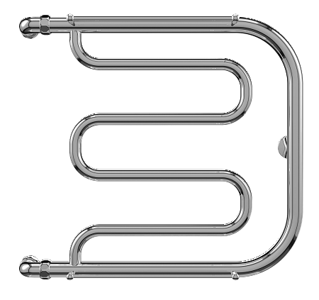 Фокстрот AISI 32х2 600х700 Полотенцесушитель  TERMINUS Нижневартовск - фото 2