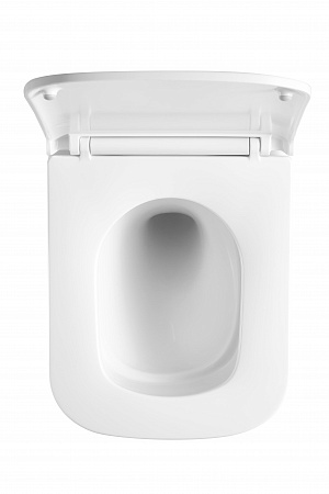 Подвесной унитаз безободковый Terminus Ватикан Монолит 490х340 белый Нижневартовск - фото 3